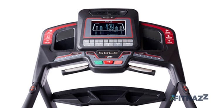 Sole F85 treadmill LCD Console